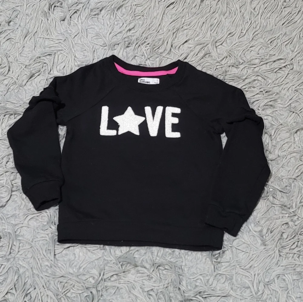 Epic Threads Ruffle Sleeved Sweatshirt - Picture 1 of 2